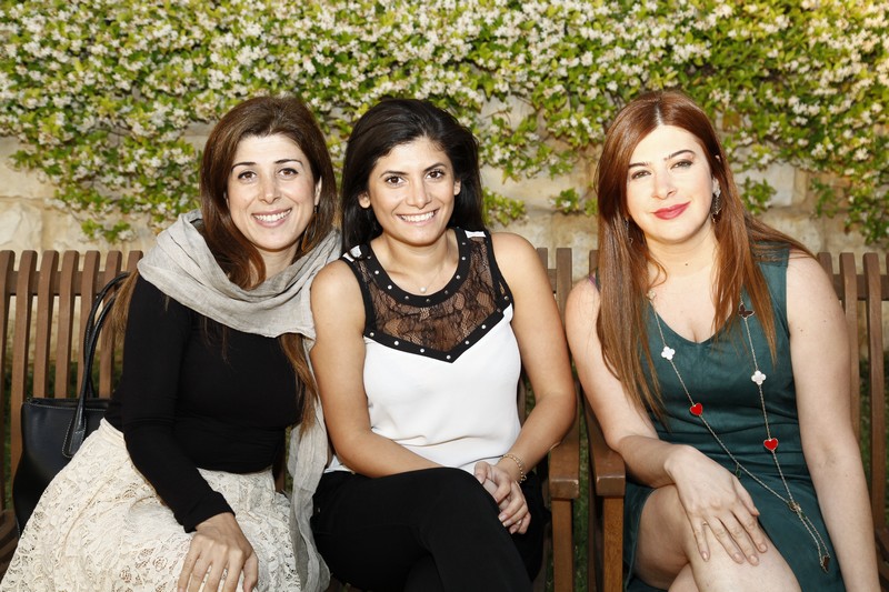 Yola Kassabian,Katia Esber and Thouraya Lebos  